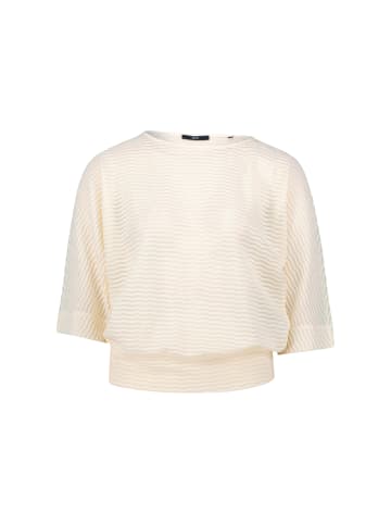 Zero  Sweatshirt mit Strukturmuster in Eggnog