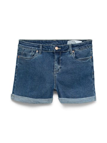Vero Moda Denim Hotpants Jeansshorts mit Umgeschlag in Blau-3
