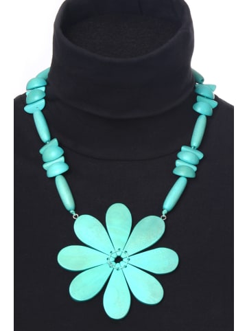 collezione alessandro Kurze Kette " Delia " in türkis