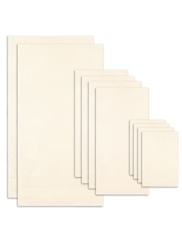 Villeroy & Boch Handtuch 10er Pack, 1er Pack in Creme