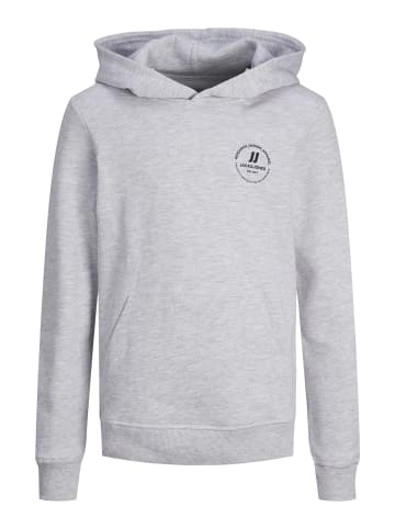 JACK & JONES Junior Kapuzenpullover in White Melange