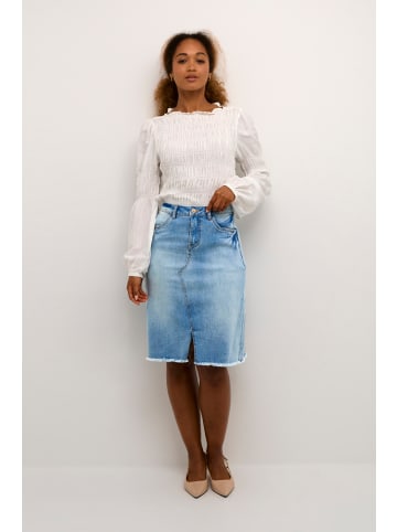 Cream Denimrock CRKammie A-shape in Soft blue denim