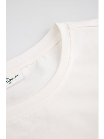 Coccodrillo T-Shirt mit kurzen Ärmeln in ecru