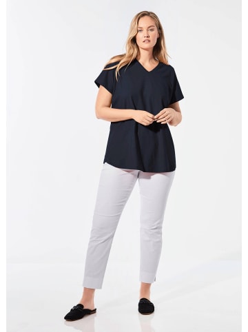 GOLDNER Shirt mit V-Ausschnitt Shirt mit V-Ausschnitt in marine