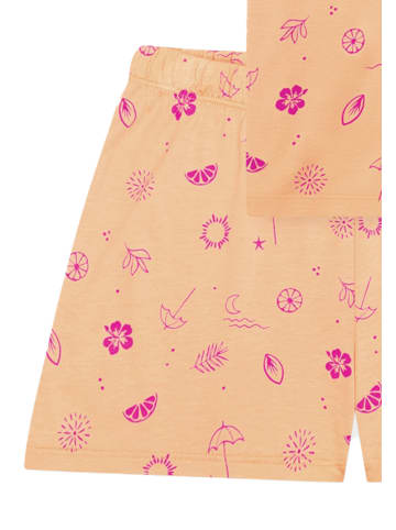 Schiesser Schlafanzug Nightwear Modal in Pfirsich