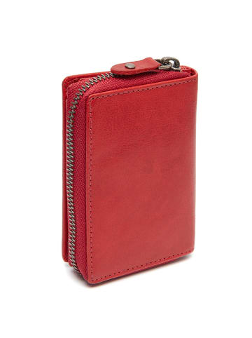 The Chesterfield Brand Sionel Geldbörse RFID Schutz Leder 7.5 cm in red
