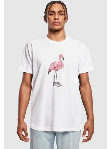 Mister Tee Mister Tee Herren Flamingo Baller Tee in white