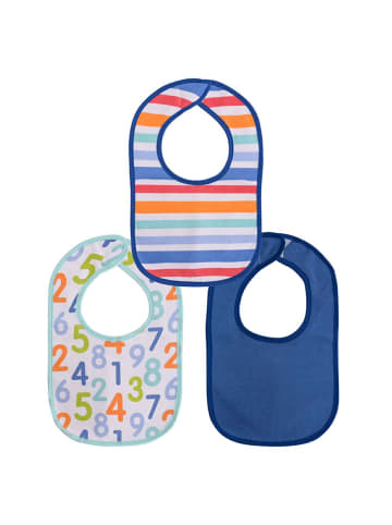 BABY CARE Babylätzchen 3er Set in blau