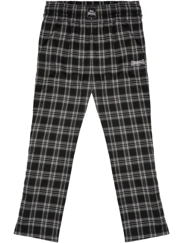 Lonsdale Stoffhose "Bache" in Schwarz