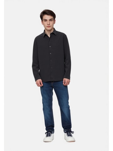 JACK & JONES Junior Hemd 'Norrebro' in schwarz