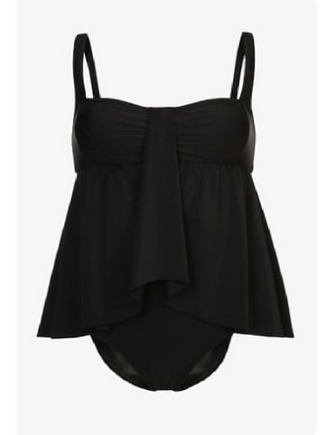LASCANA Badeanzug in schwarz