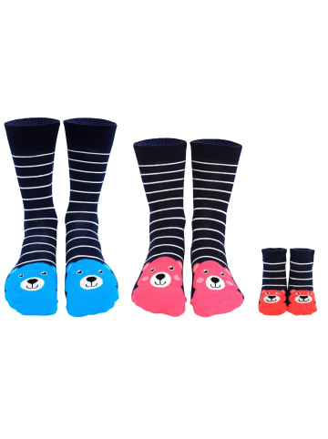 Cucamelon Socken 3er Pack in Mummy, Daddy and Me
