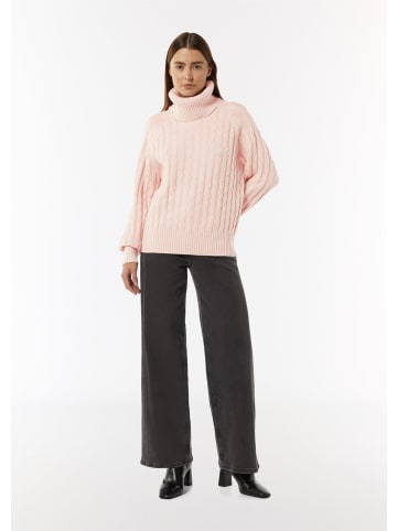 comma Strickpullover langarm in Pink