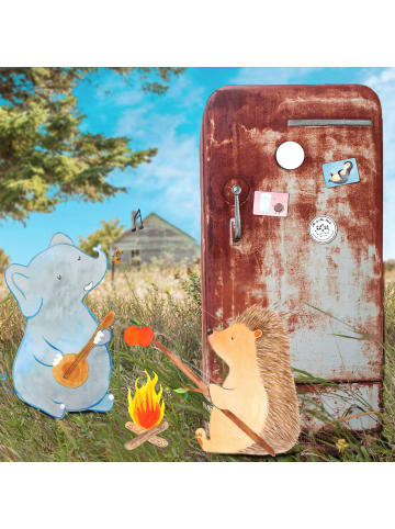 Mr. & Mrs. Panda magnet Ostern Frohe Ostern mit Spruch in Weiß