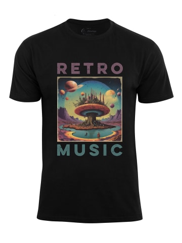 Cotton Prime® T-Shirt - Retro Music in Lila