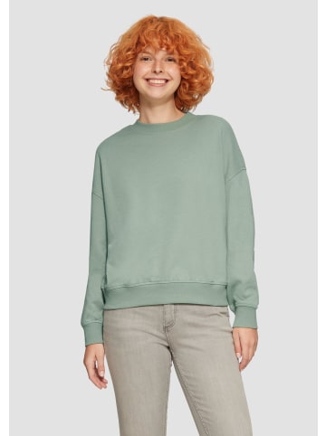 QS Sweatshirt in 7219_salbeigrün