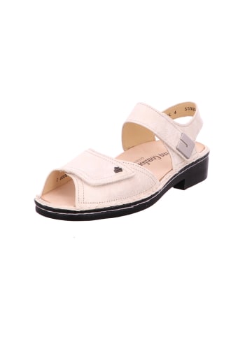 Finn Comfort Komfort Pantolette in silber