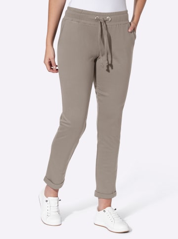 Sieh an! Sweathose in taupe
