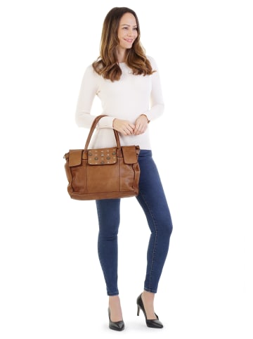 Samantha Look Shopper in cognac