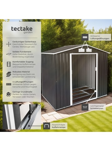 tectake Geräteschuppen mit Satteldach