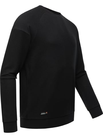 ragwear Sweatshirt Doren in Black