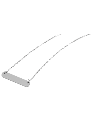 Adeliás Unisex Halskette mit Anhänger – aus Edelstahl in silber