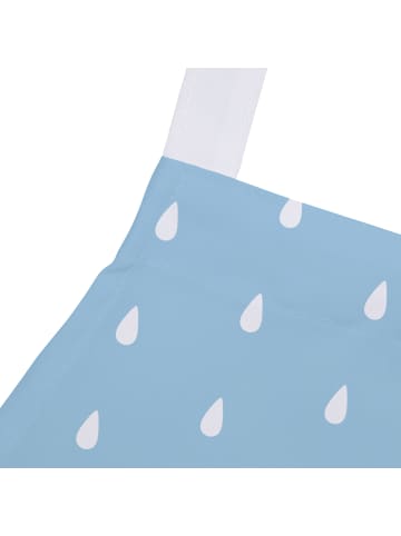 Mr. & Mrs. Panda Küchenschürze Seeigel mit Spruch in Blau Pastell