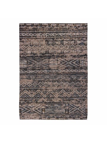 Louis de Poortere Teppich Black Rabat in Grau