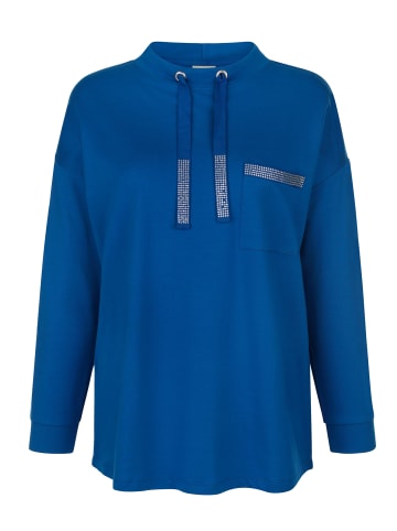 MIAMODA Sweatshirt in royalblau