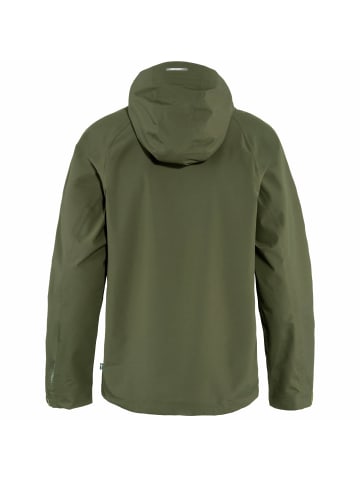 FJÄLLRÄVEN Regenjacke HC Hydratic Trail Jacket M in Tannengrün