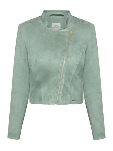 BETTY & CO Bikerjacke mit Stehkragen in Mint