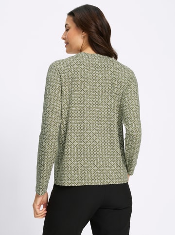 WITT WEIDEN Druck-Shirt in ecru-schilf-bedruckt