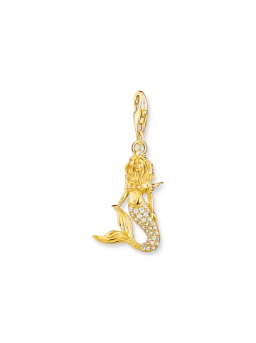 Thomas Sabo Charm-Anhänger in gold, blau