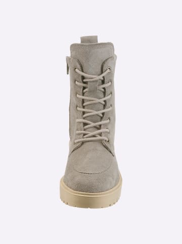 Heine Schnürstiefelette in taupe
