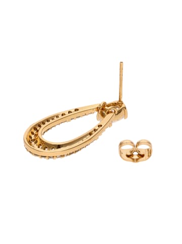 usha FESTIVAL Women Earrings in Rose Gold White