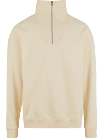 Urban Classics Urban Classics Half-Zip in whitesand