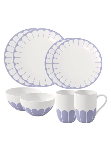 Villeroy & Boch Starter-Set 8tlg. Fleur bleu in blau