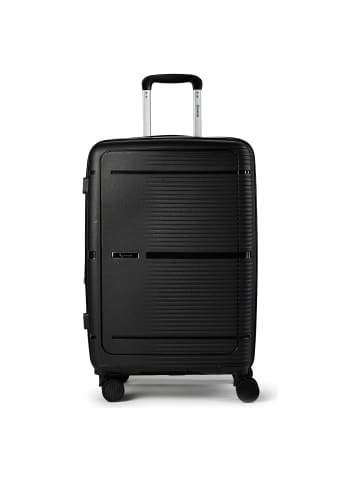 benzi 5899 4 Rollen Trolley M 57 cm mit Dehnfalte schwarz