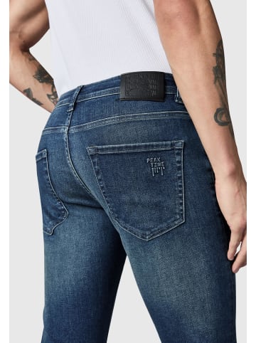 PEAK TIME Slim-fit-Jeans München in Middle Blue