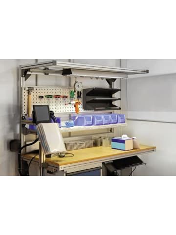 Durable Postsortieranlage Sortierreck 3 Fächer 360x205x250mm schwarz