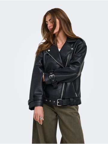 ONLY Lederjacke in Black