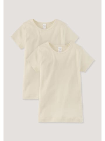 Hessnatur Kurzarmhemd PureNature 2er-Set in natur