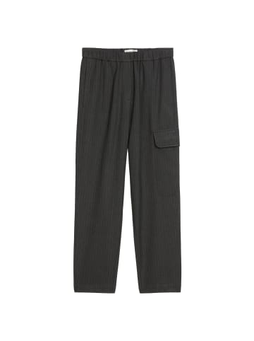 Marc O'Polo Nadelstreifen-Flanellhose relaxed in multi/night grey melange