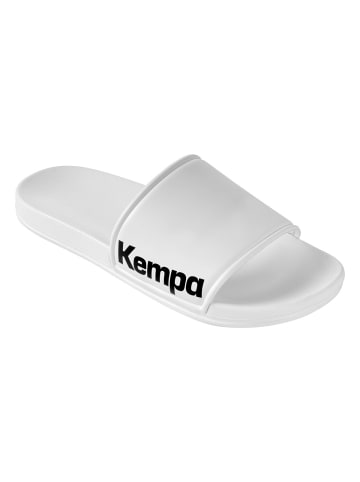 Kempa Schuhe Badepantolette in weiß/schwarz