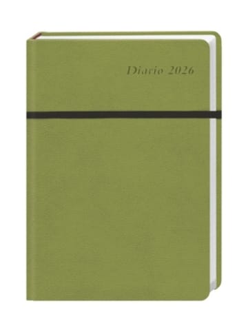 Heye Kalender Kalender - Diario Wochen-Kalenderbuch A6, grün 2026
