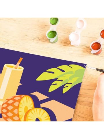 Ravensburger Malprodukte CreArt, Malen nach Zahlen Adults Trend - Mocktail Ananas Ab 12 Jahre in bunt