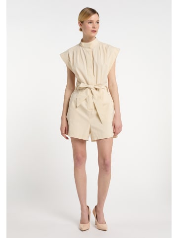 DreiMaster Damen Playsuit in Hellbeige