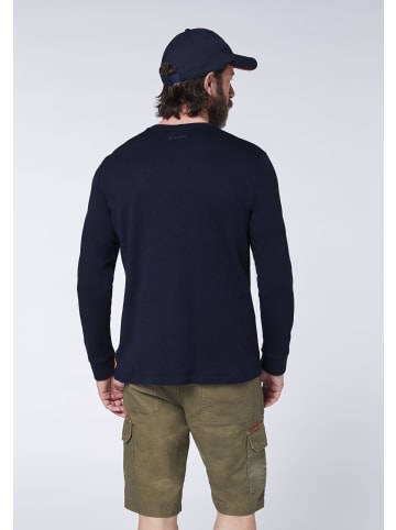 Gardena Longsleeve in Blau