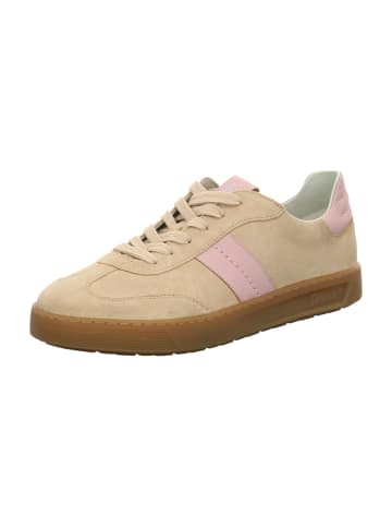 Sioux Sportliche Schnürschuhe in Beige