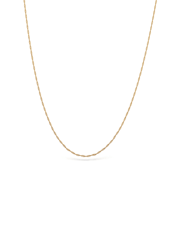KUZZOI Halskette 925 Sterling Silber in Gold